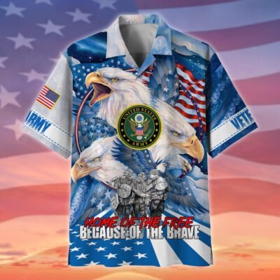 US ARMY VETERAN Hawaiian Shirt - GS4133