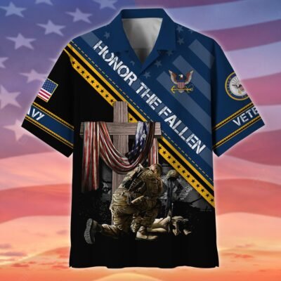 US NAVY VETERAN Hawaiian Shirt - GS3831