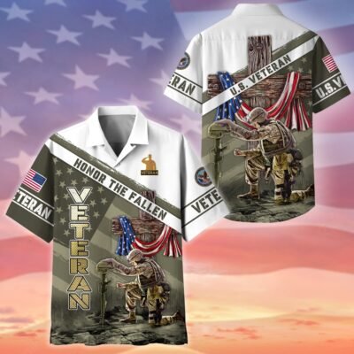 US VETERAN Hawaiian Shirt - GS4132