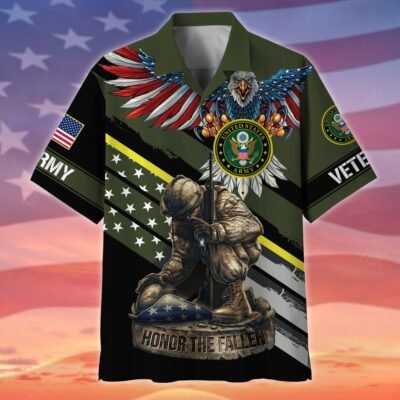 US ARMY VETERAN Hawaiian Shirt - GS3813