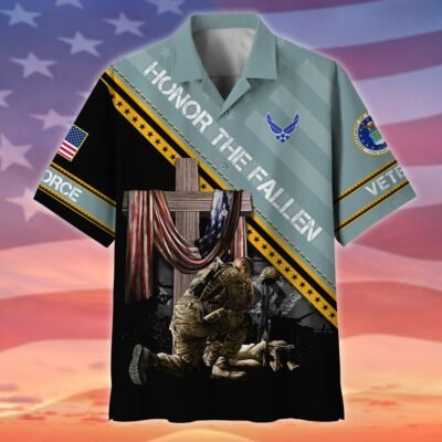 US AIR FORCE VETERAN Hawaiian Shirt - GS3833