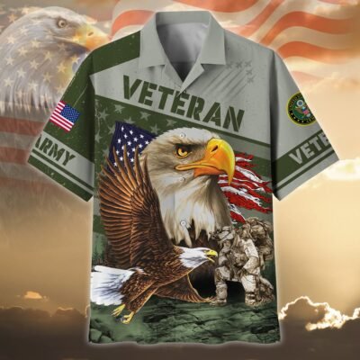 US ARMY VETERAN Hawaiian Shirt - GS4239