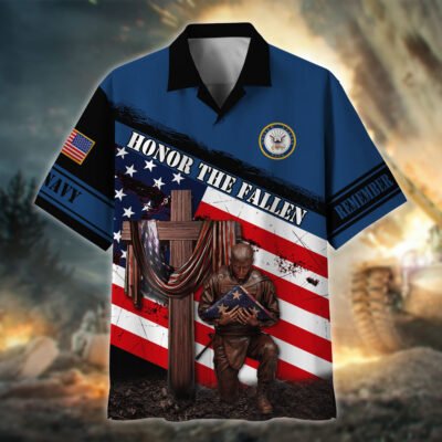 US NAVY VETERAN Hawaiian Shirt - GS3497