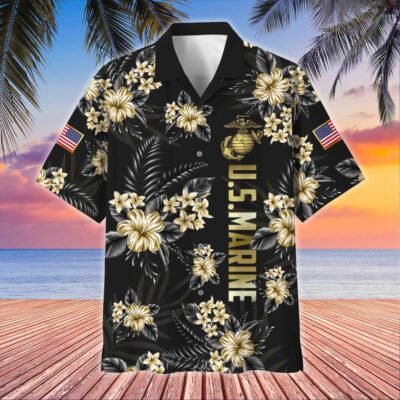 US MARINES VETERAN Hawaiian Shirt - GS4078