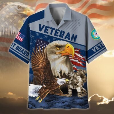 US COAST GUARD VETERAN Hawaiian Shirt - GS4242