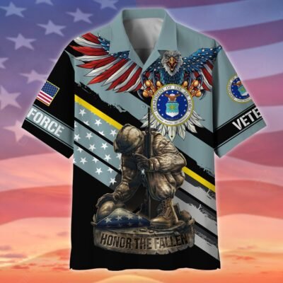 US AIR FORCE VETERAN Hawaiian Shirt - GS3818
