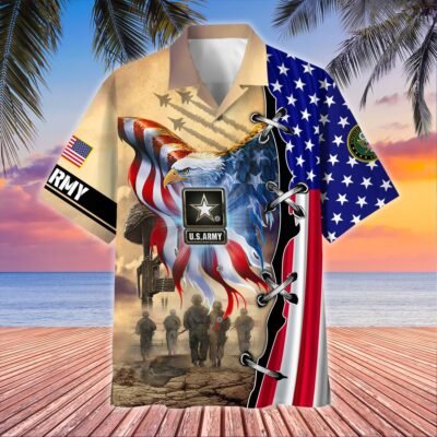 US ARMY VETERAN Hawaiian Shirt - GS4021