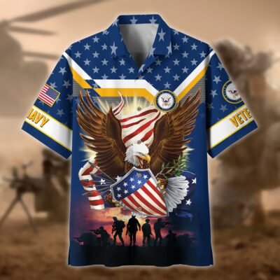 US NAVY VETERAN Hawaiian Shirt - GS3483