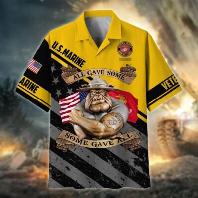 US MARINES VETERAN Hawaiian Shirt - GS4173