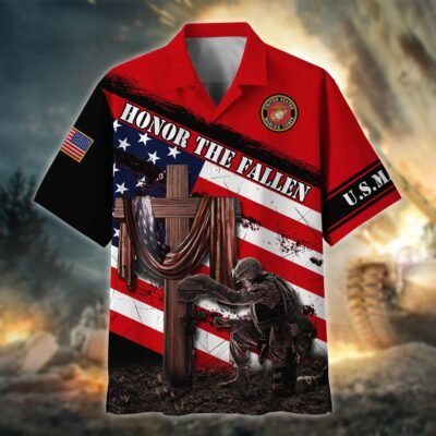 US MARINES VETERAN Hawaiian Shirt - GS3582