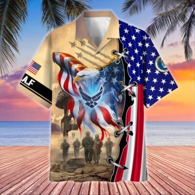 US AIR FORCE VETERAN Hawaiian Shirt - GS4023