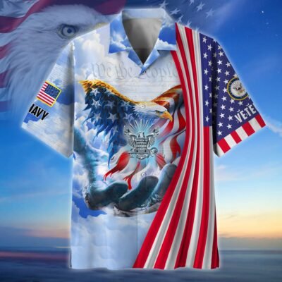 US NAVY VETERAN Hawaiian Shirt - GS4113
