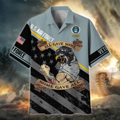 US AIR FORCE VETERAN Hawaiian Shirt - GS4176