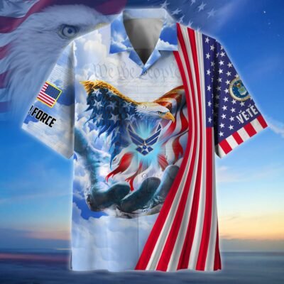 US AIR FORCE VETERAN Hawaiian Shirt - GS4114