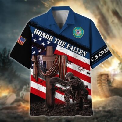 US COAST GUARD VETERAN Hawaiian Shirt - GS3584