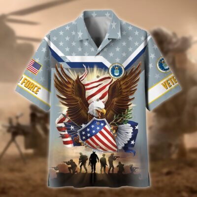 US AIR FORCE VETERAN Hawaiian Shirt - GS3485