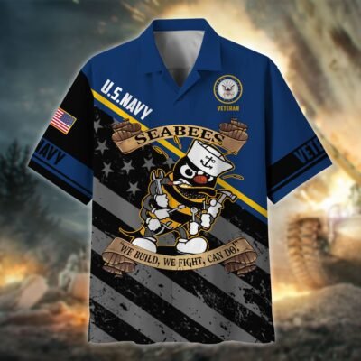 US NAVY VETERAN Hawaiian Shirt - GS4178