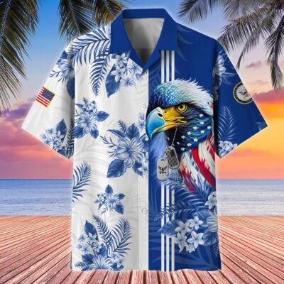 US NAVY VETERAN Hawaiian Shirt - GS3807