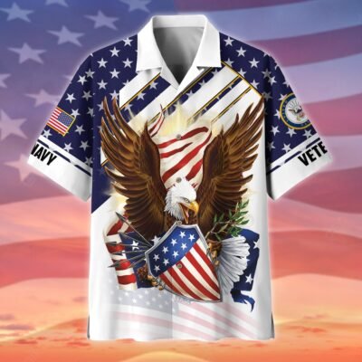 US NAVY VETERAN Hawaiian Shirt - GS3476