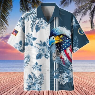 US AIR FORCE VETERAN Hawaiian Shirt - GS3808