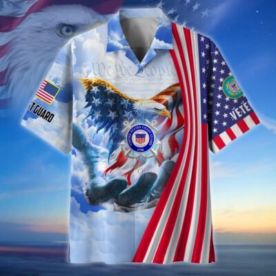 US COAST GUARD VETERAN Hawaiian Shirt - GS4116