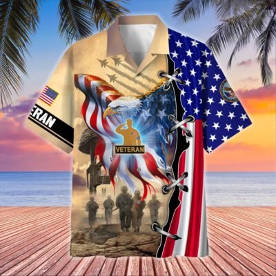 US VETERAN Hawaiian Shirt - GS4027