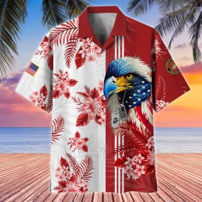 US MARINES VETERAN Hawaiian Shirt - GS3809