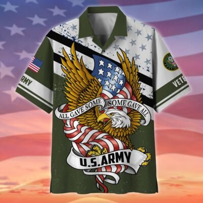 US ARMY VETERAN Hawaiian Shirt - GS4221