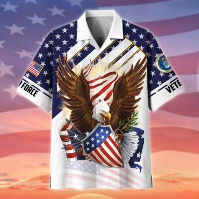 US AIR FORCE VETERAN Hawaiian Shirt - GS3478