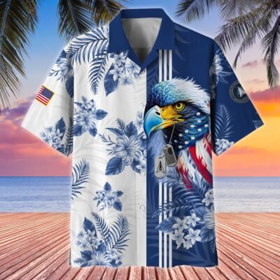 US SPACE FORCE VETERAN Hawaiian Shirt - GS3811