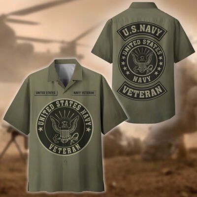 US NAVY VETERAN Hawaiian Shirt - GS3567
