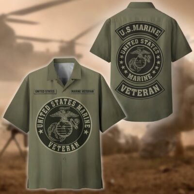 US MARINES VETERAN Hawaiian Shirt - GS3568