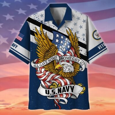 US NAVY VETERAN Hawaiian Shirt - GS4222