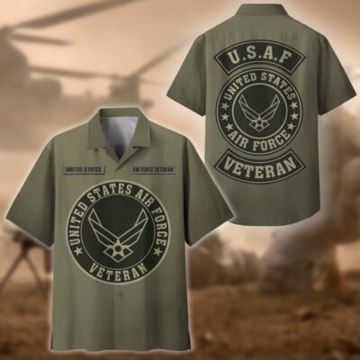 US AIR FORCE VETERAN Hawaiian Shirt - GS3570