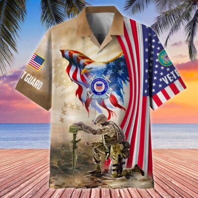 US COAST GUARD VETERAN Hawaiian Shirt - GS3995