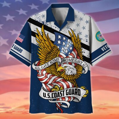 US COAST GUARD VETERAN Hawaiian Shirt - GS4226