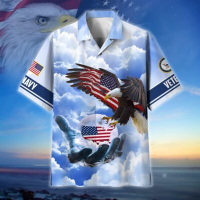 US NAVY VETERAN Hawaiian Shirt - GS4085