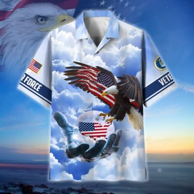 US AIR FORCE VETERAN Hawaiian Shirt - GS4086
