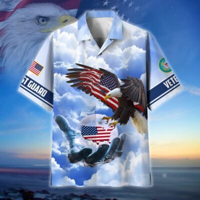 US COAST GUARD VETERAN Hawaiian Shirt - GS4089