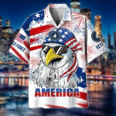 US SPACE FORCE VETERAN Hawaiian Shirt - GS4252
