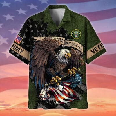 US ARMY VETERAN Hawaiian Shirt - GS3649