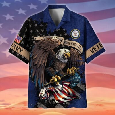 US NAVY VETERAN Hawaiian Shirt - GS3650