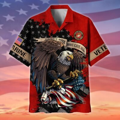 US MARINES VETERAN Hawaiian Shirt - GS3651