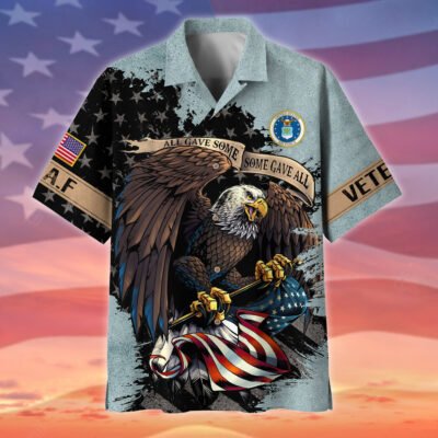 US AIR FORCE VETERAN Hawaiian Shirt - GS3652