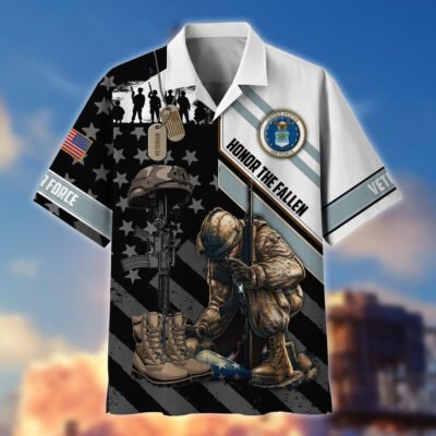 US AIR FORCE VETERAN Hawaiian Shirt - GS3492