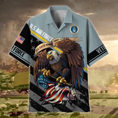 US AIR FORCE VETERAN Hawaiian Shirt - GS3506