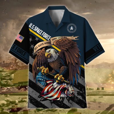 US SPACE FORCE VETERAN Hawaiian Shirt - GS3508