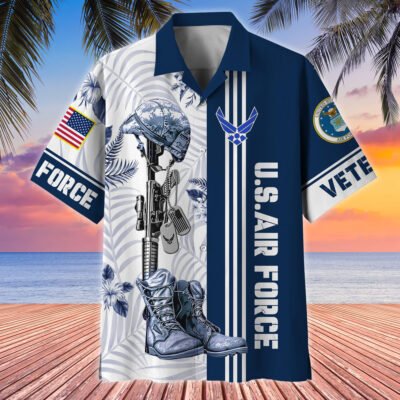 US AIR FORCE VETERAN Hawaiian Shirt - GS4270