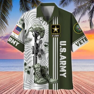 US ARMY VETERAN Hawaiian Shirt - GS4272