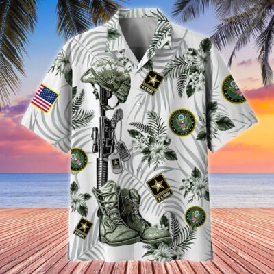 US ARMY VETERAN Hawaiian Shirt - GS4188